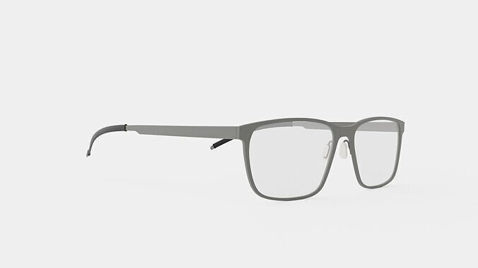 Orgreen - Alvar 965 Glasses Low-poly 3D model