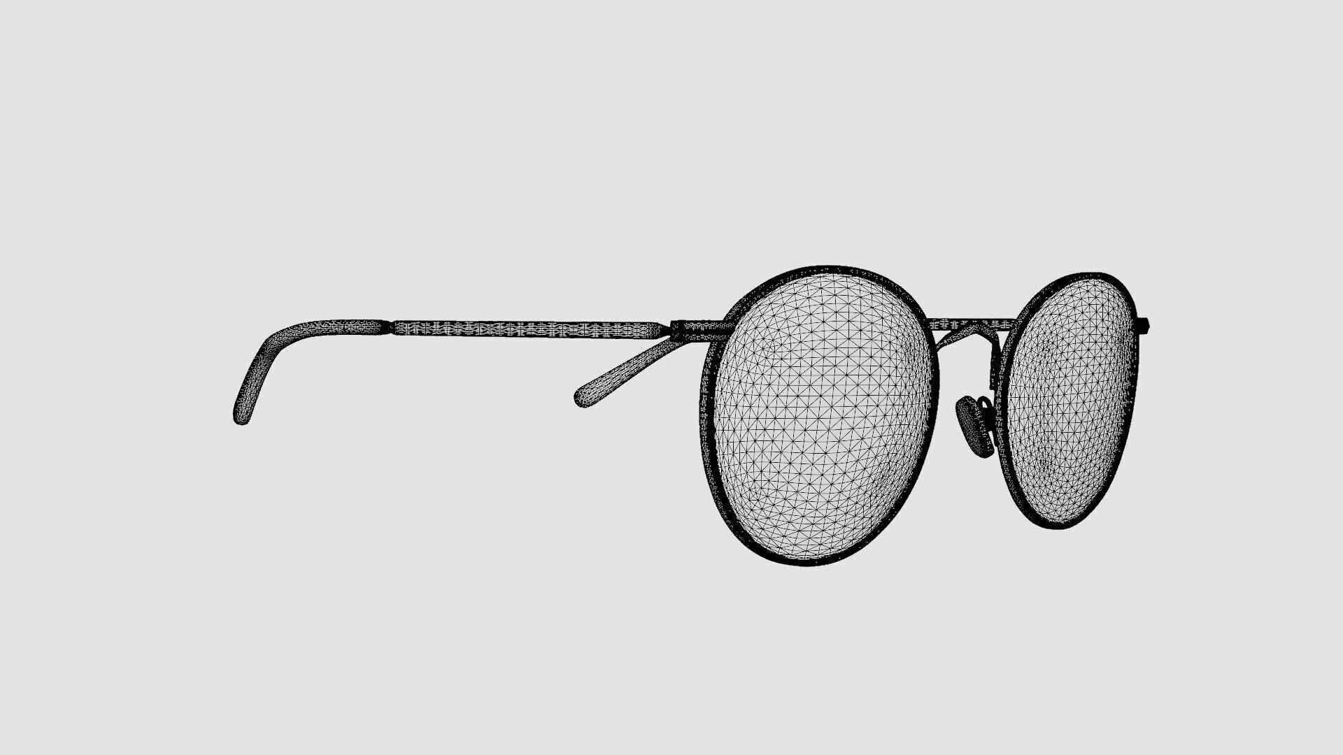 Polo Ralph Lauren - PH1179 9157 Glasses Low-poly 3D model_7