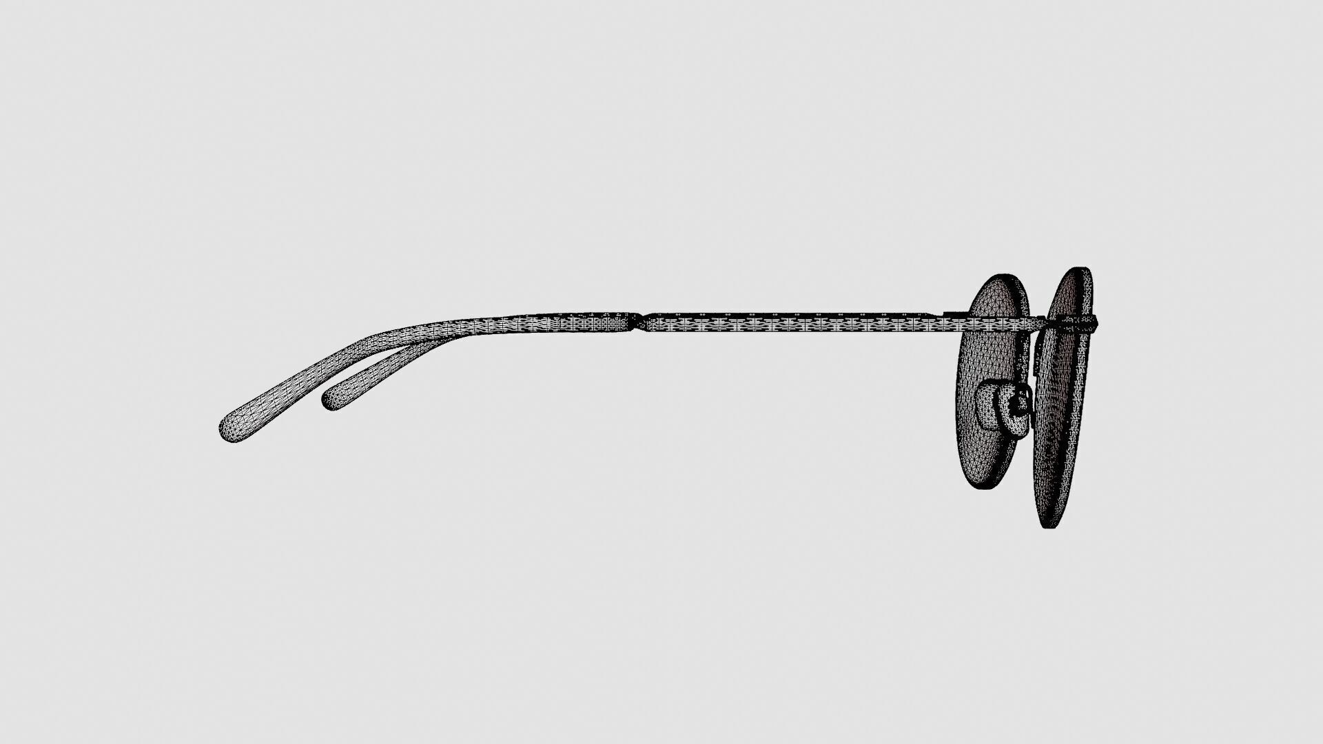 Polo Ralph Lauren - PH1179 9157 Glasses Low-poly 3D model_8