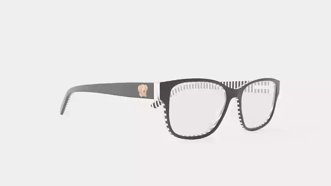 Polo Prep - PP8537 5879 Glasses Low-poly 3D model