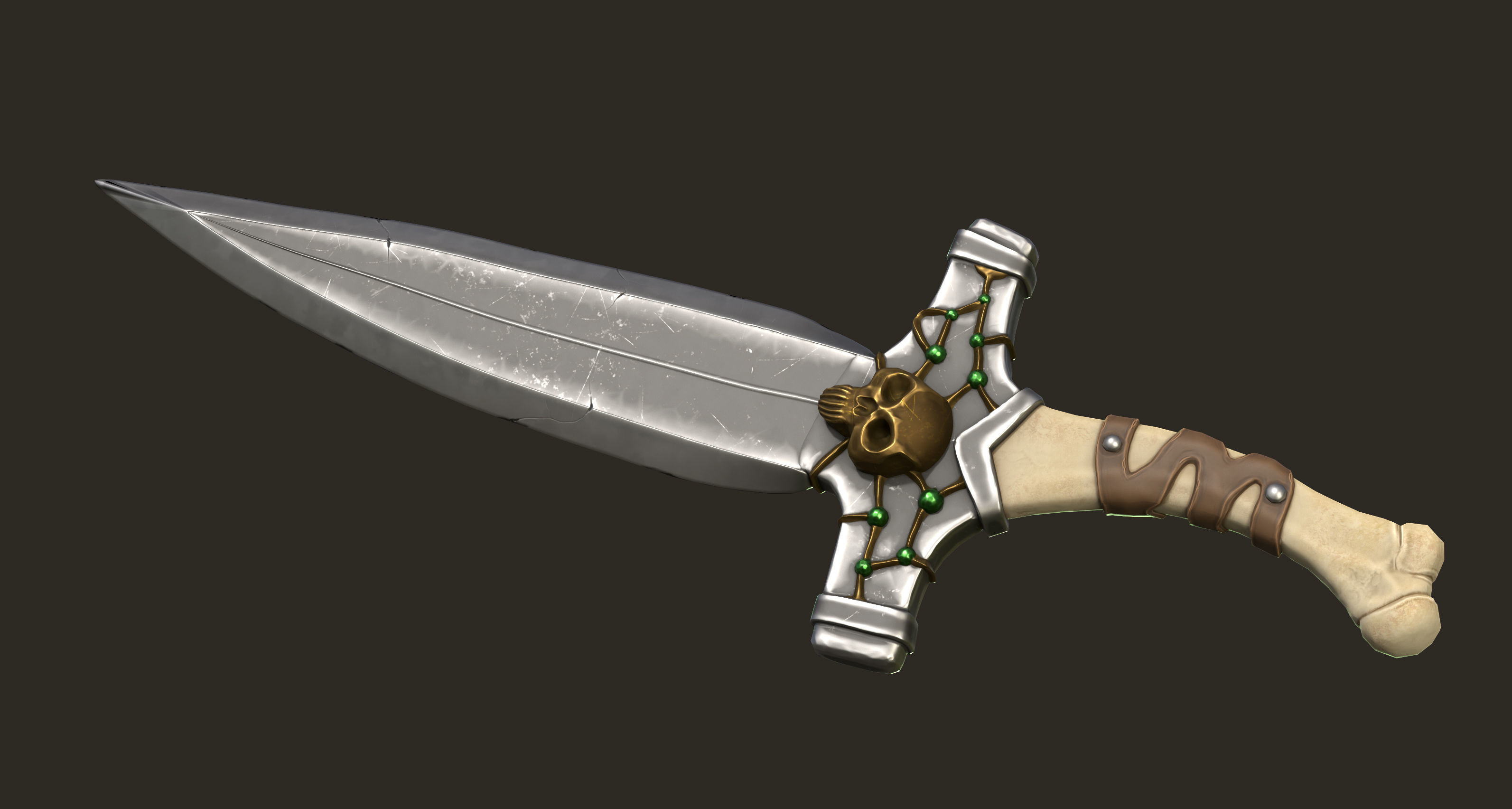 Goblin Outlaw Low-poly 3D model_7