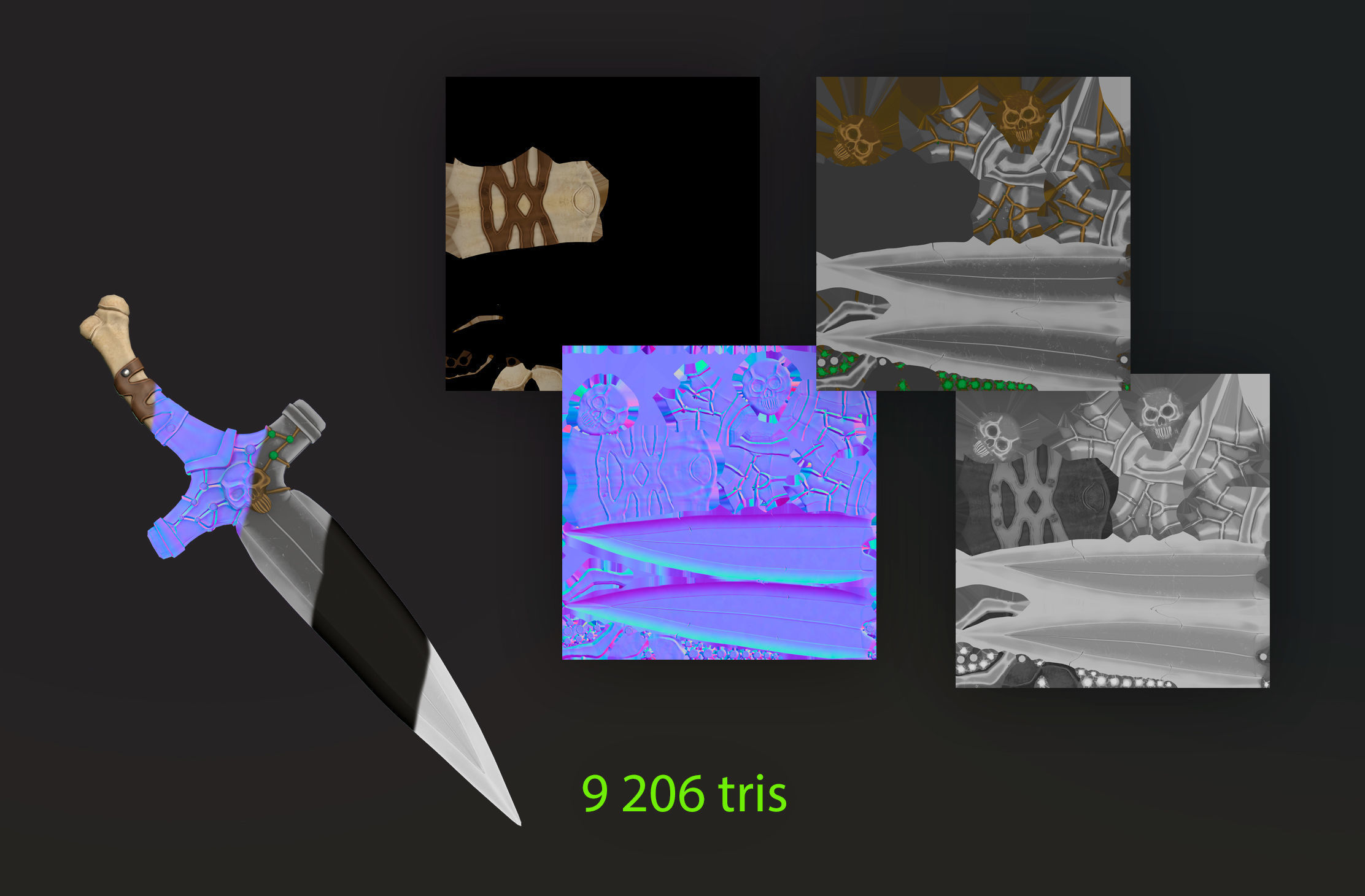 Goblin Outlaw Low-poly 3D model_11