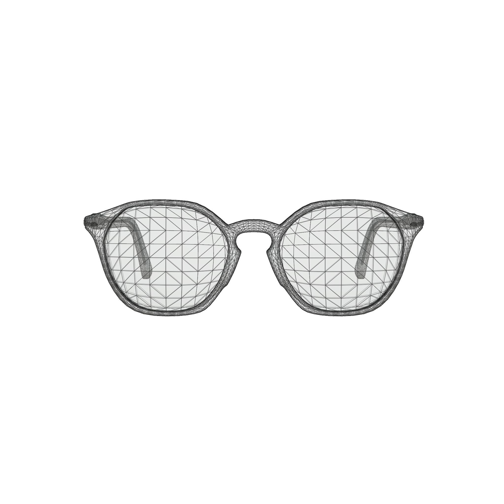Persol - PO3238V 24 Glasses Low-poly 3D model_6