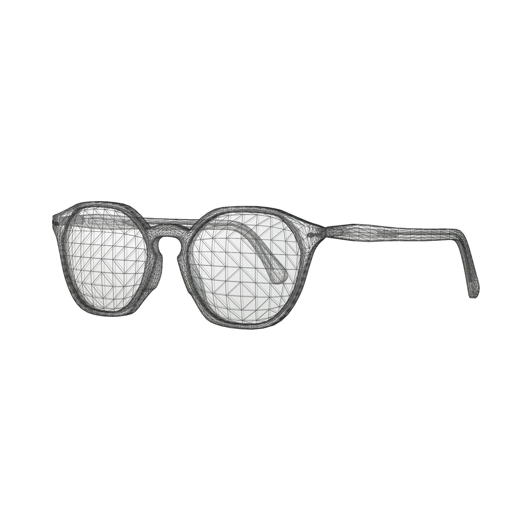 Persol - PO3238V 24 Glasses Low-poly 3D model_4