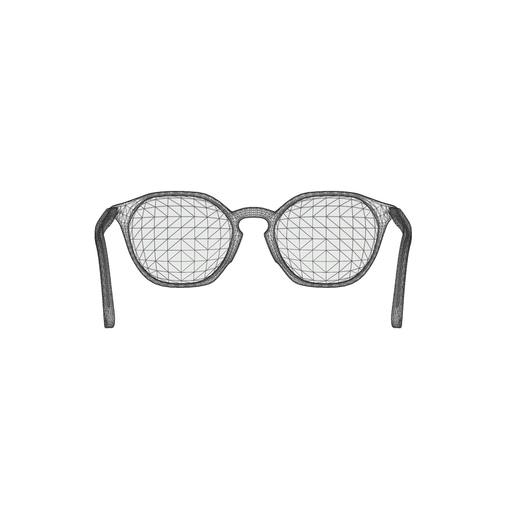 Persol - PO3238V 24 Glasses Low-poly 3D model_5