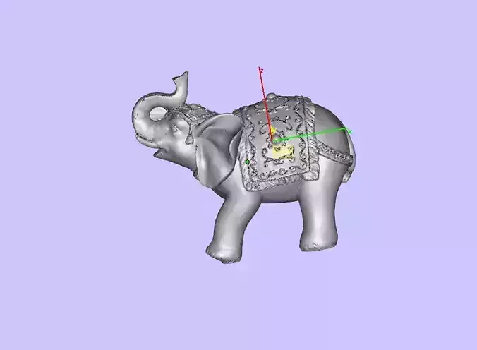 elephent elephant 3D print model