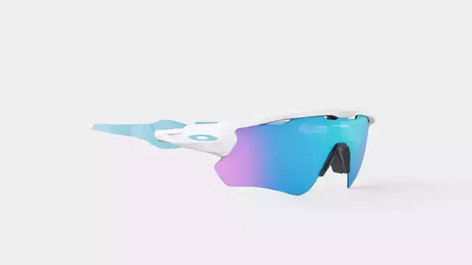 Oakley Radar EV XS Path - Sapphire Iridium OJ9001 Sport Glasses