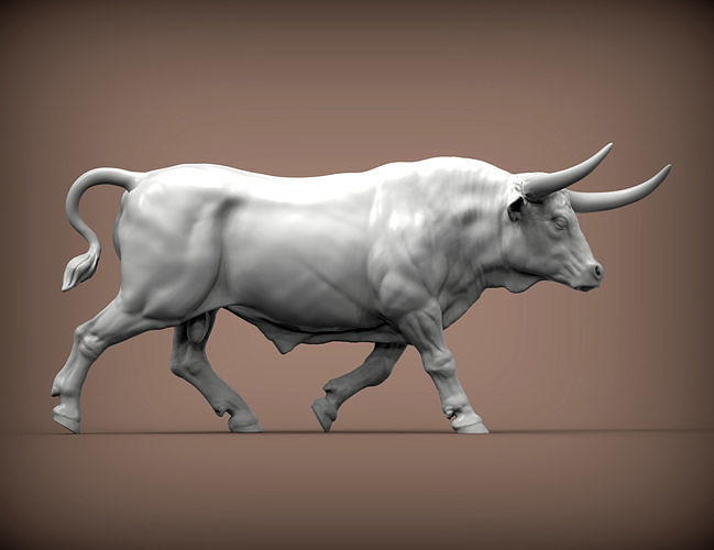 Texas Longhorn 3D print model