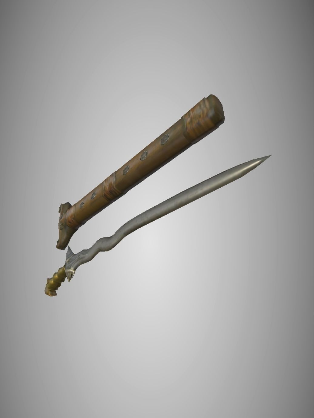 Kalis Sword 3D model_2