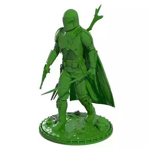 Mandalorian star wars action figure