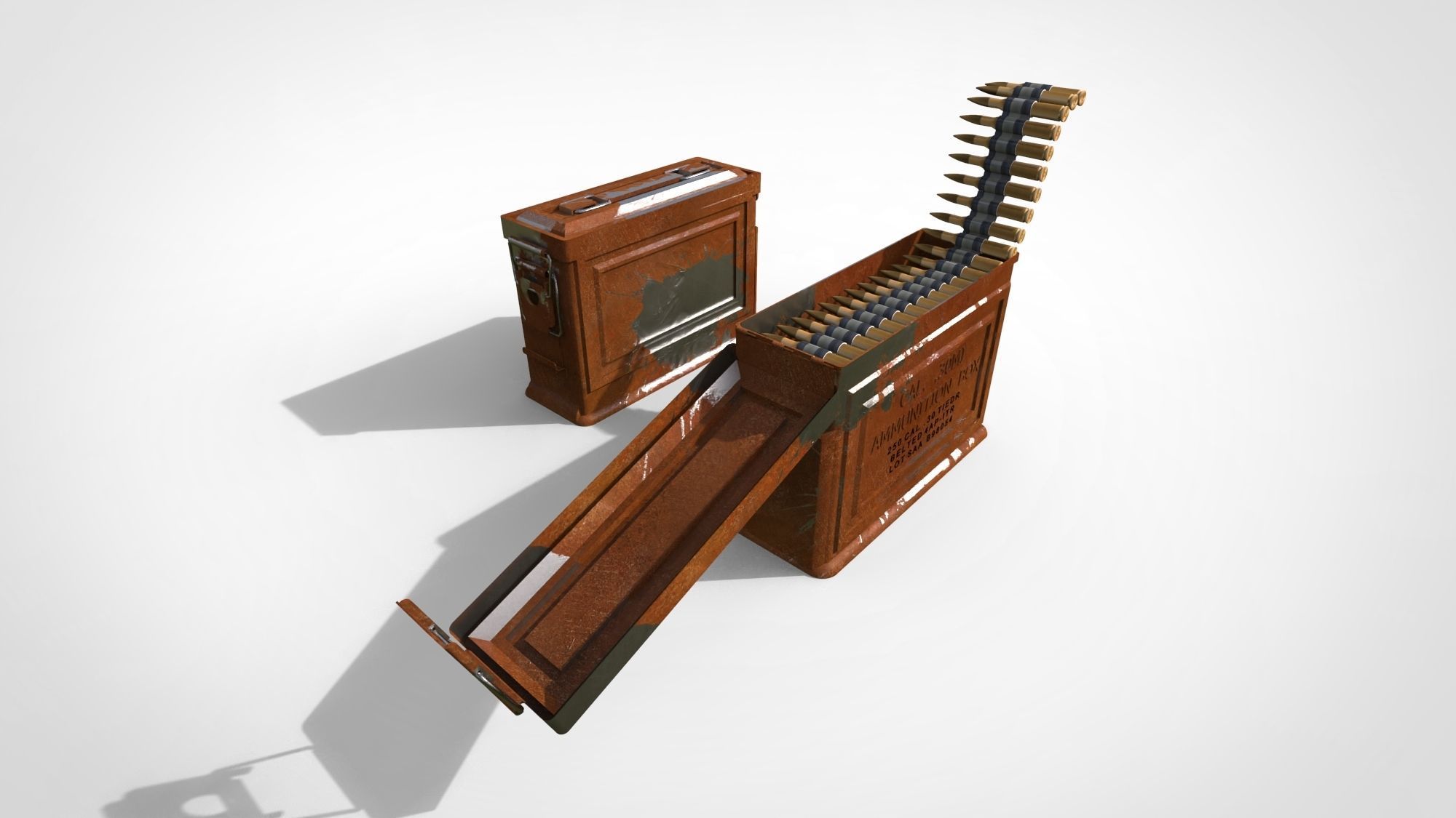 Ammo box 3D model_10