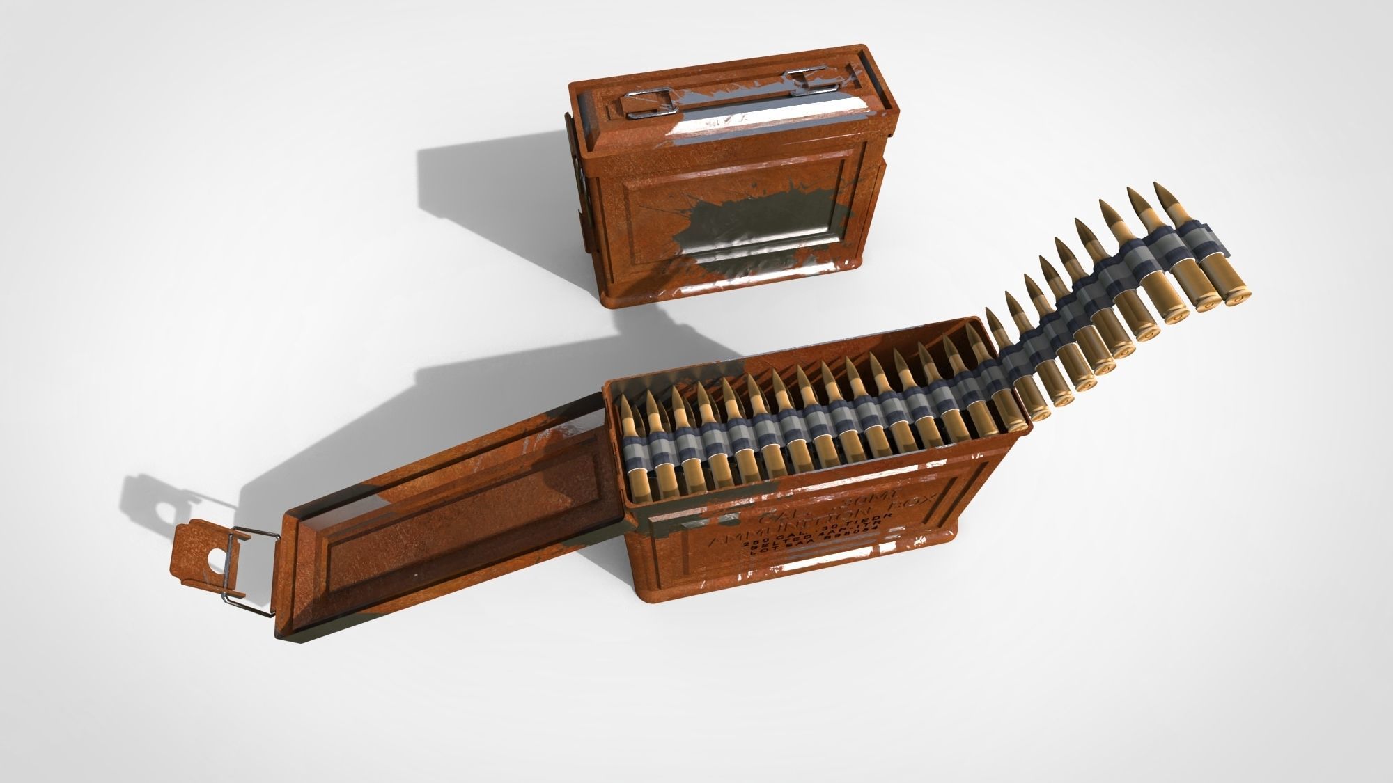 Ammo box 3D model_9