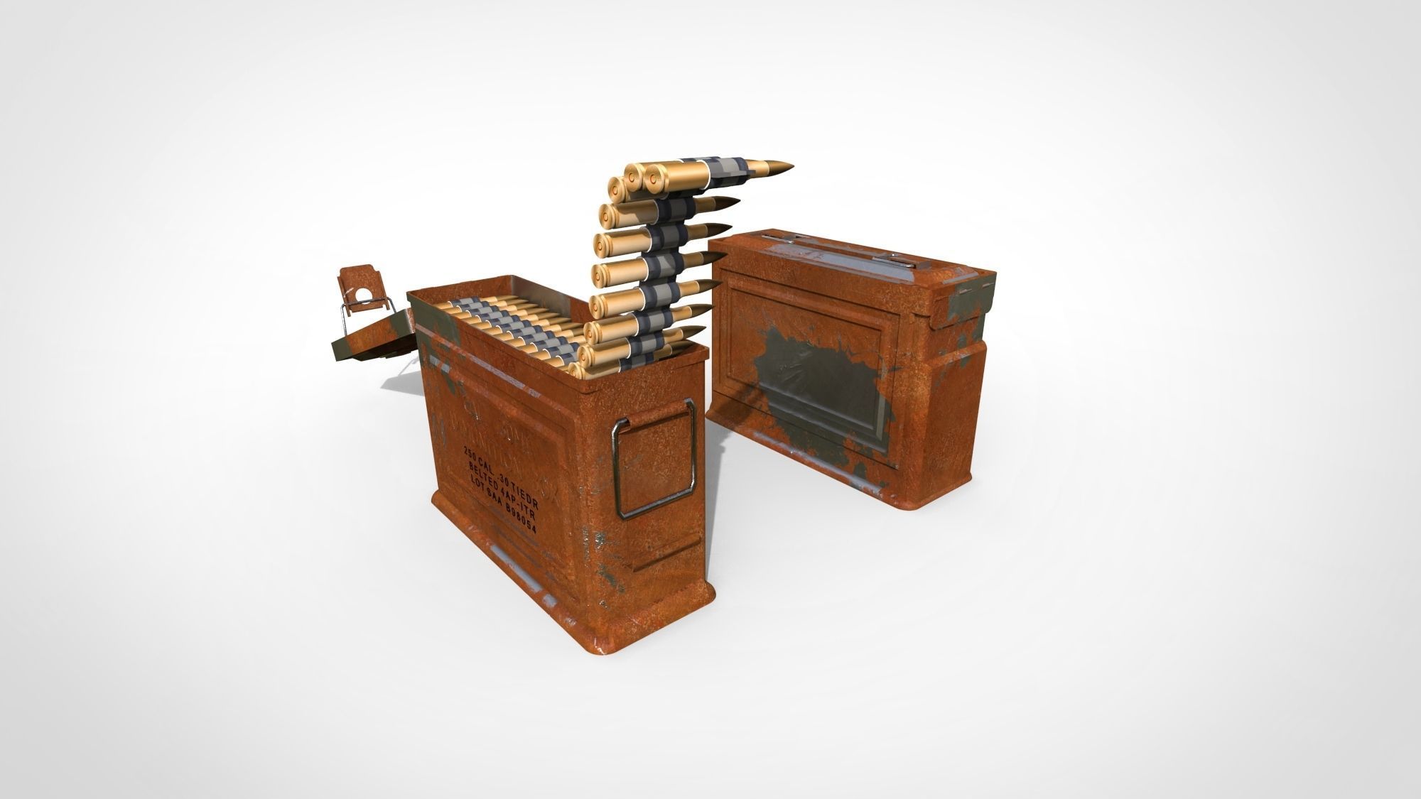 Ammo box 3D model_8