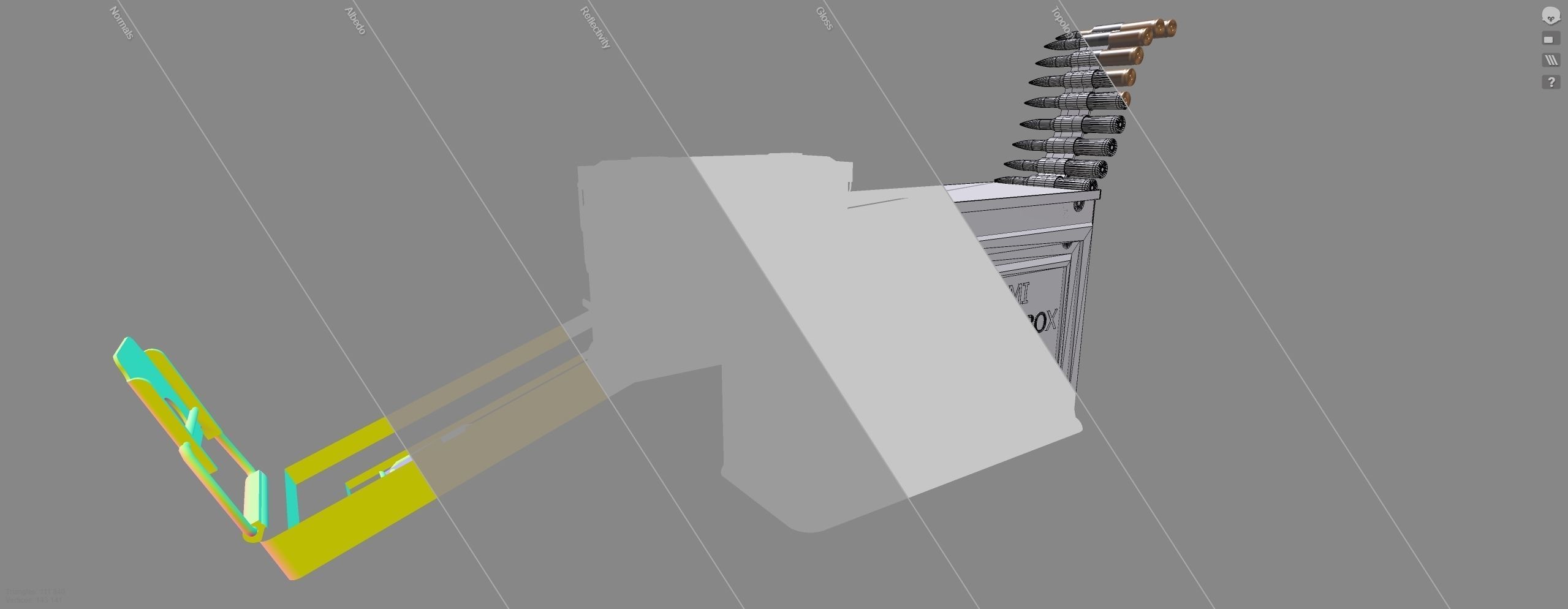 Ammo box 3D model_12