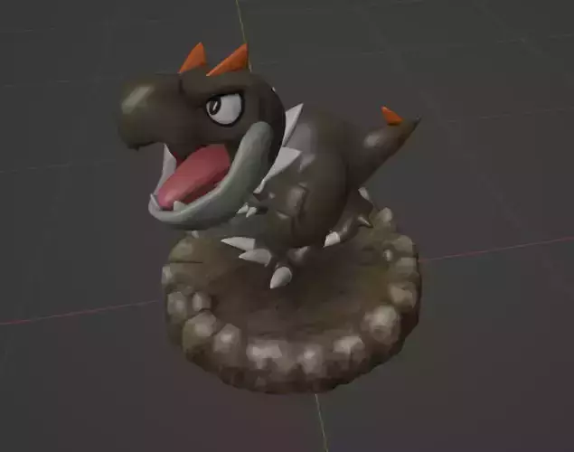 Tyrunt pokemon 3D print model