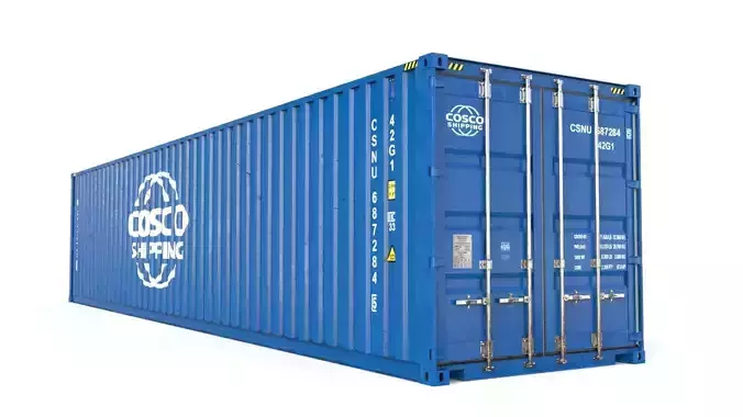 40 feet COSCO standard shipping container