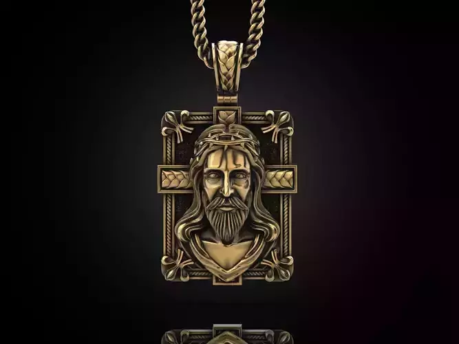 Mens pendant Jesus
