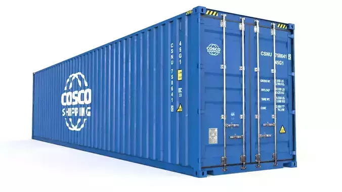 40 feet High Cube COSCO shipping container