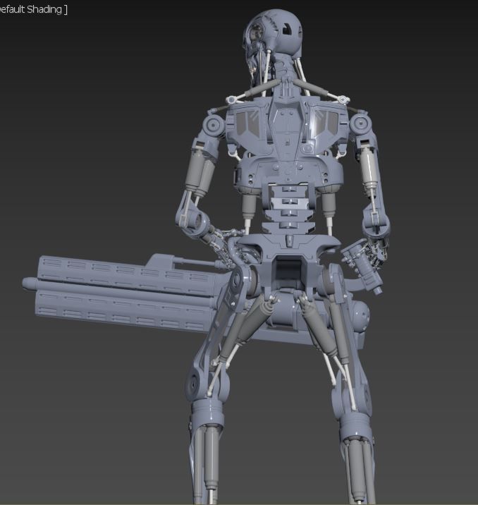 THE TERMINATOR T-800 3D print model_13