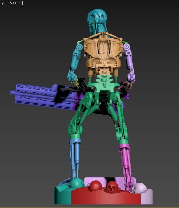 THE TERMINATOR T-800 3D print model_26