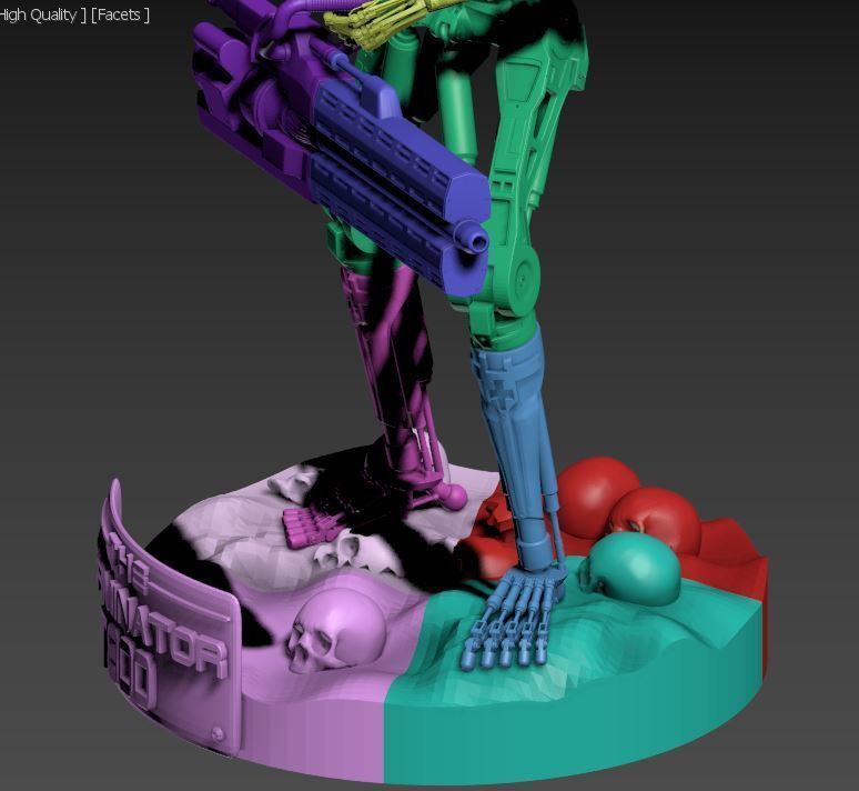 THE TERMINATOR T-800 3D print model_20