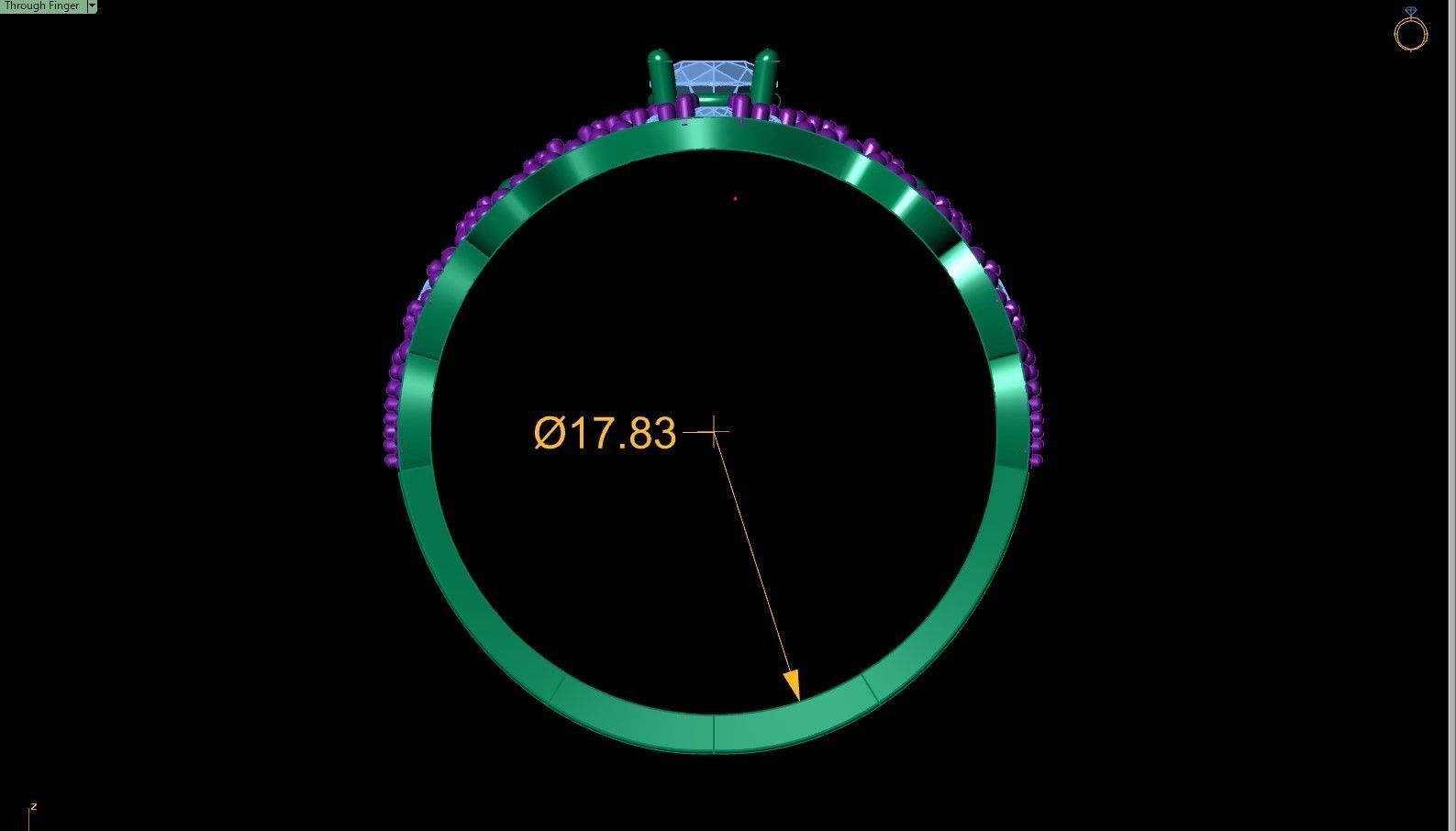 ring f78 3D print model_5