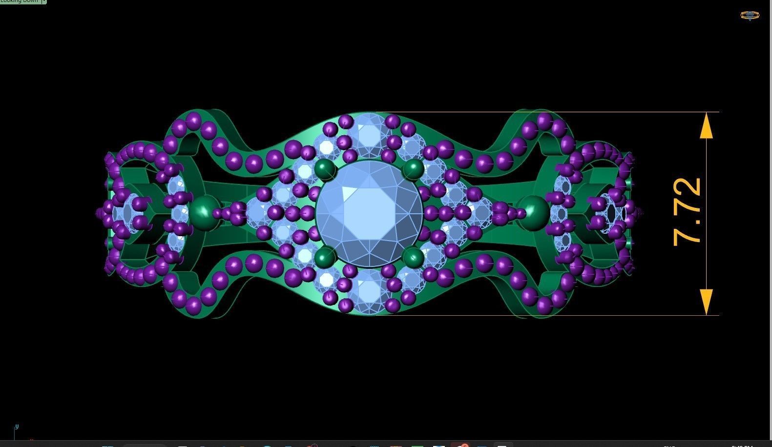 ring f78 3D print model_9