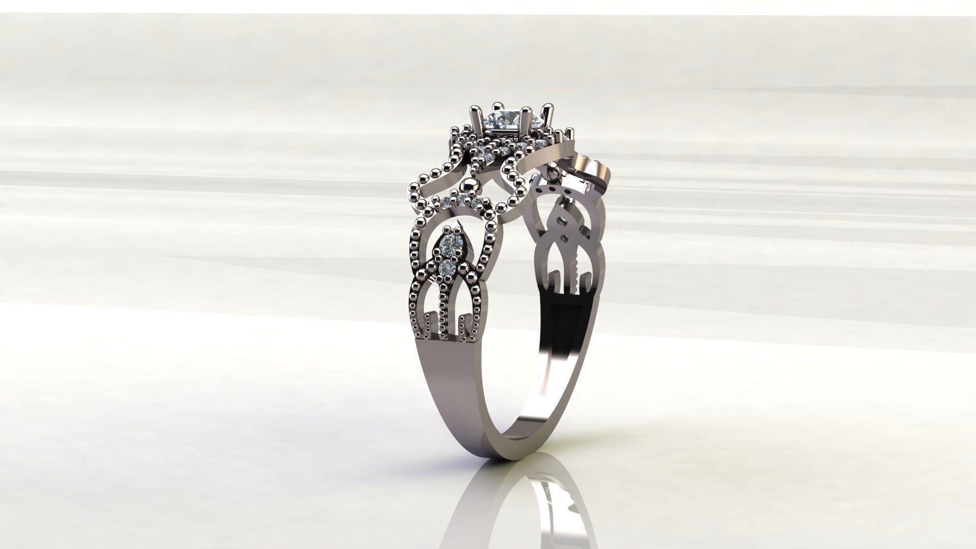 ring f78 3D print model_2