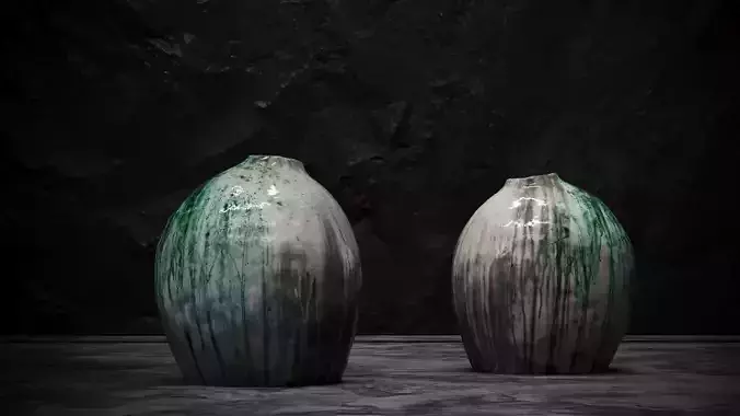 Authentic vase by Empath Ceramics 3D model