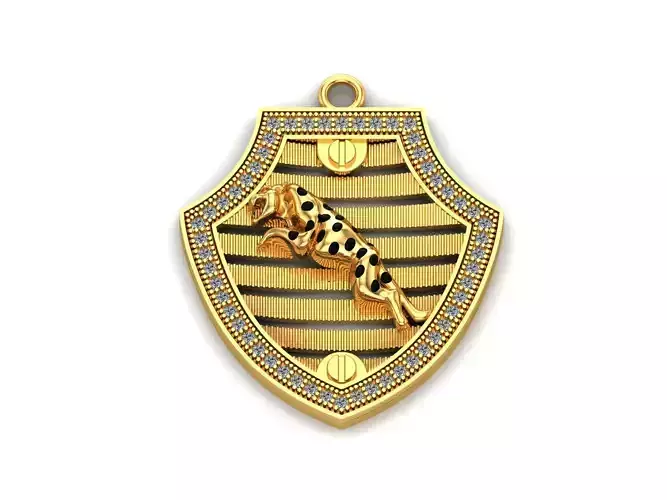 0124 - Jaguar Pendant