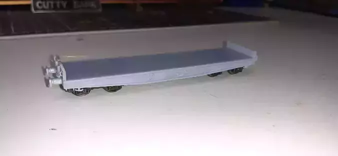Rmms flat car - TT scale