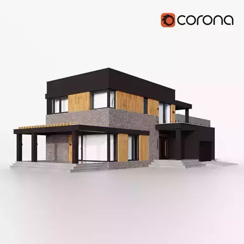 Modern House 3D model