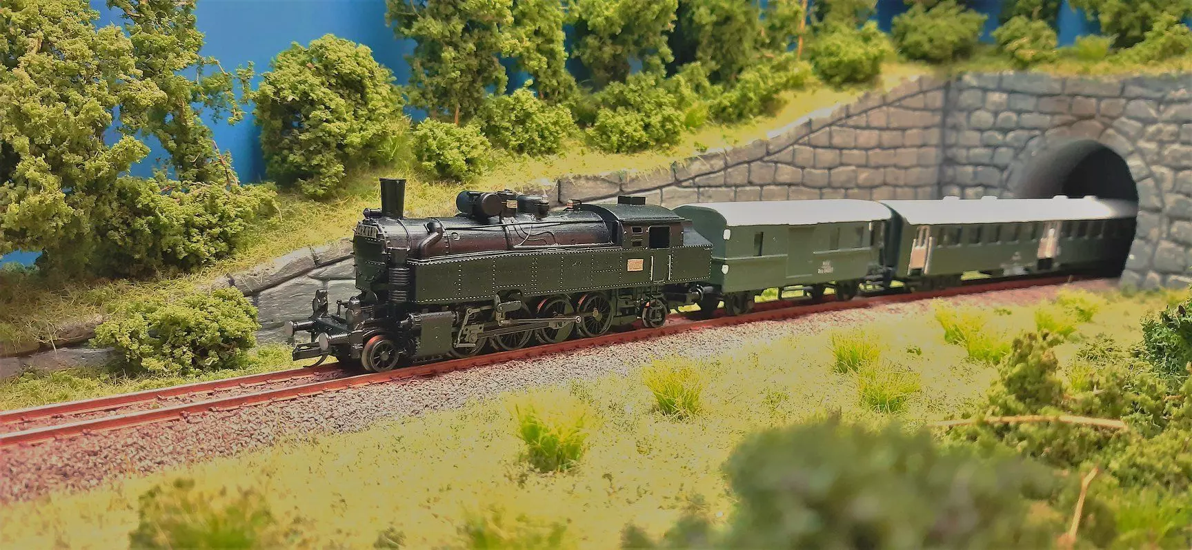 MAV 442 class steam locomotive - TT scale 3D print model