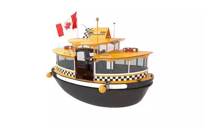 Water Taxi 3D model