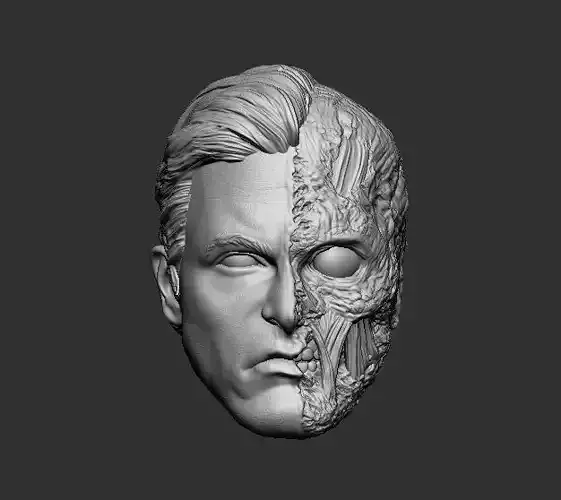 Harvey Dent Two-Face - Headsculpt for Action Figures