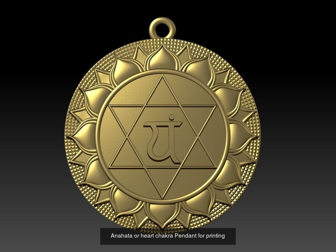 OM pendant set 3D Model Collection_16