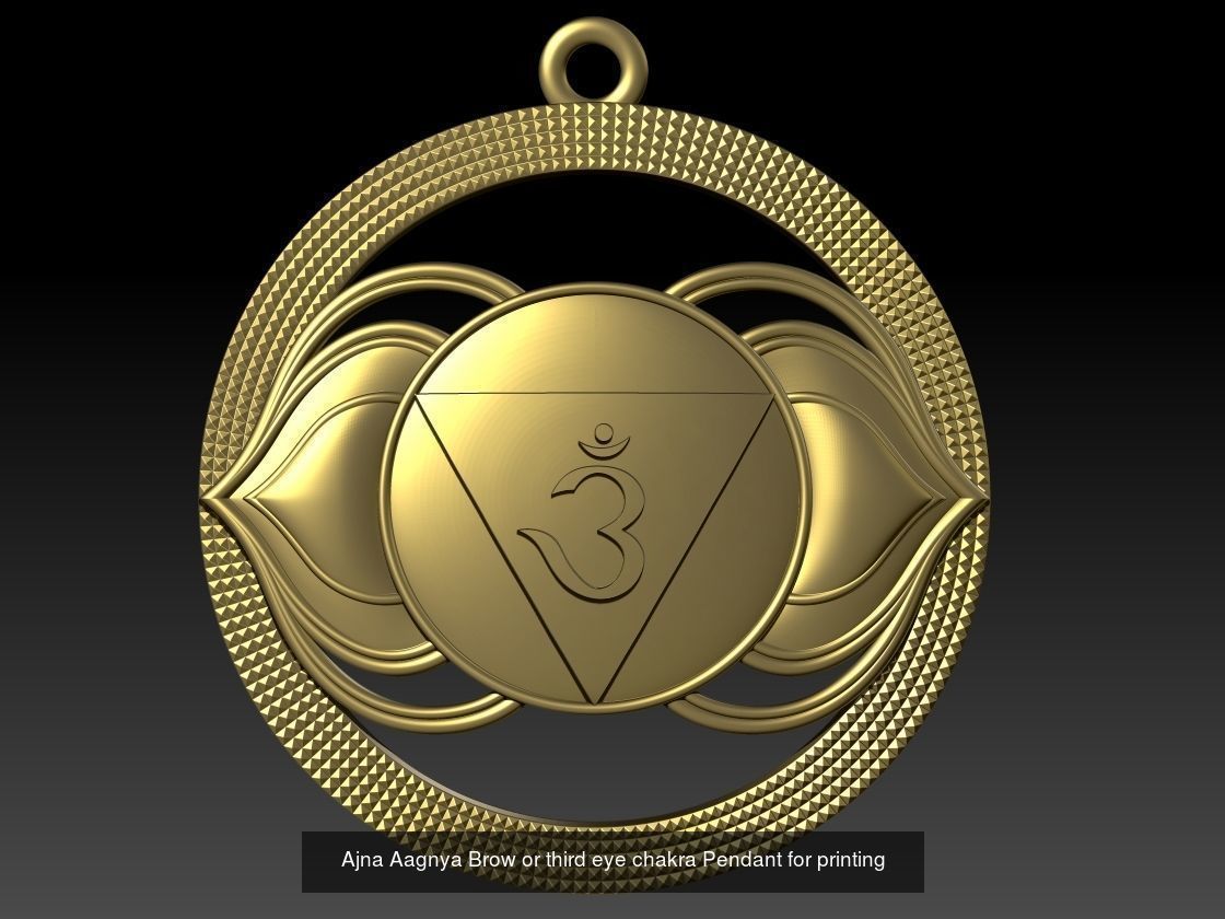 OM pendant set 3D Model Collection_17