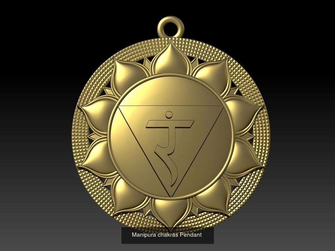 OM pendant set 3D Model Collection_15