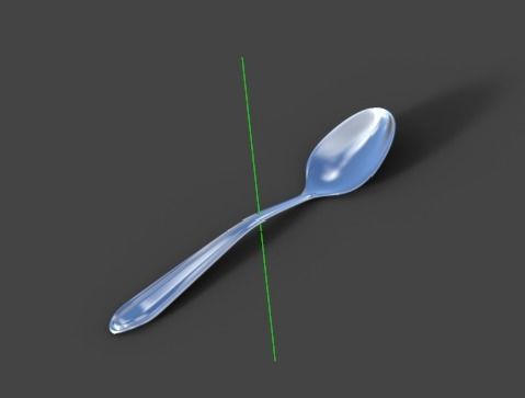 Basic Spoon 3D model_12