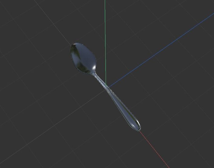 Basic Spoon 3D model_6