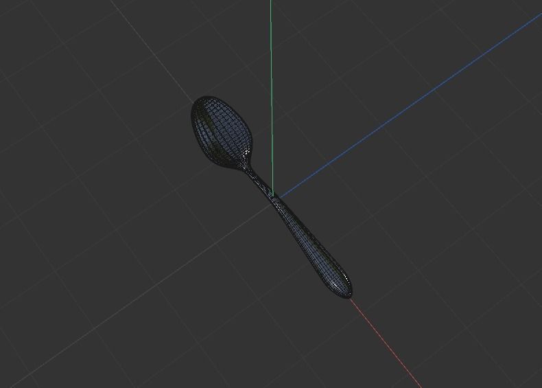Basic Spoon 3D model_5