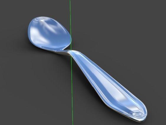 Basic Spoon 3D model_15