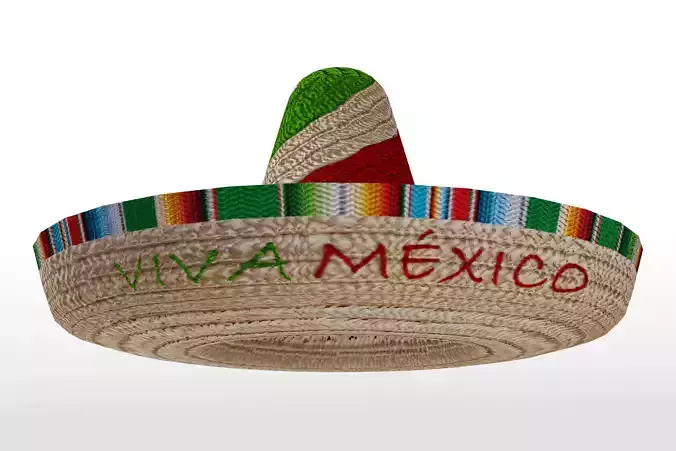 Mexican Hat 3D model
