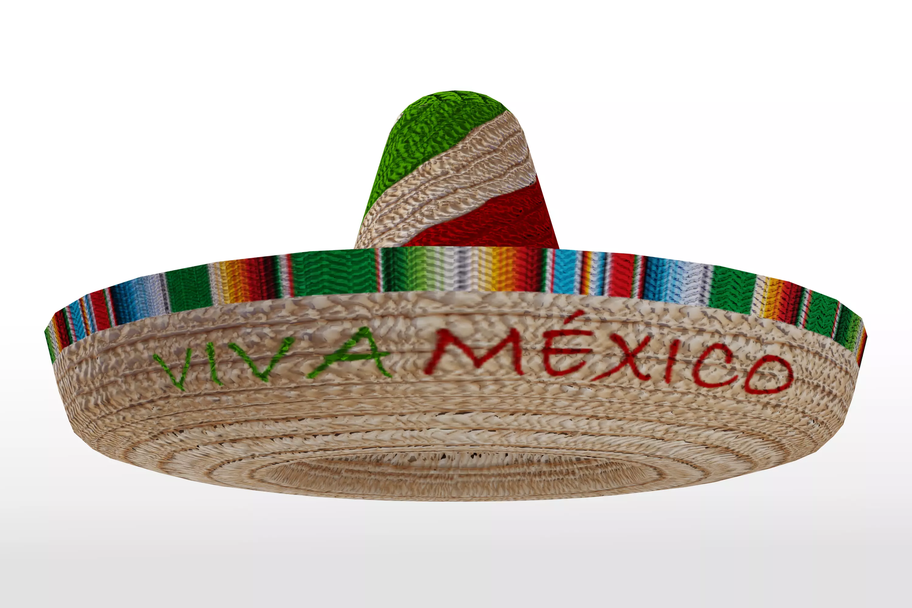 Mexican Hat 3D model_0