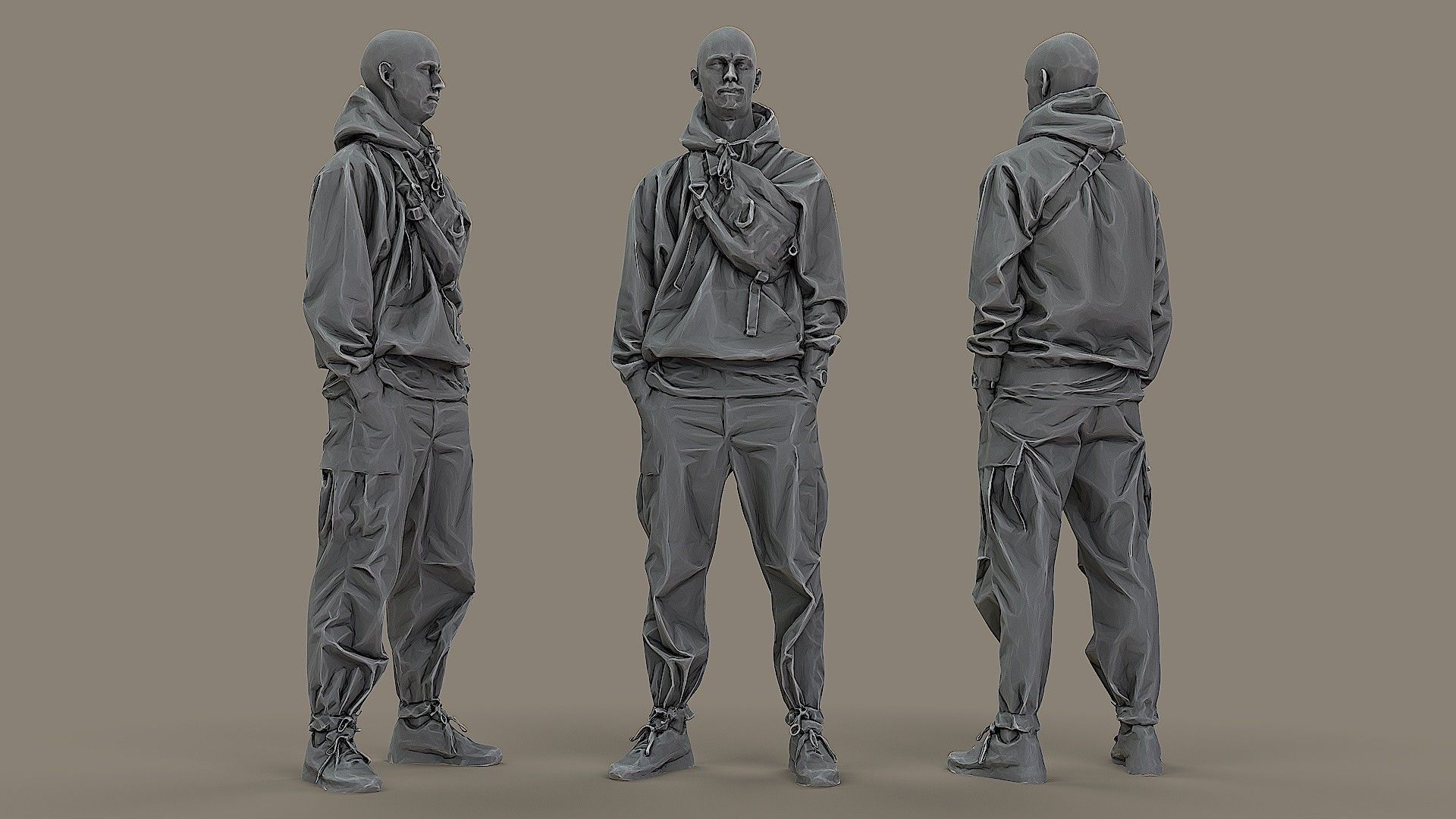 Young And Promising 3D model_2