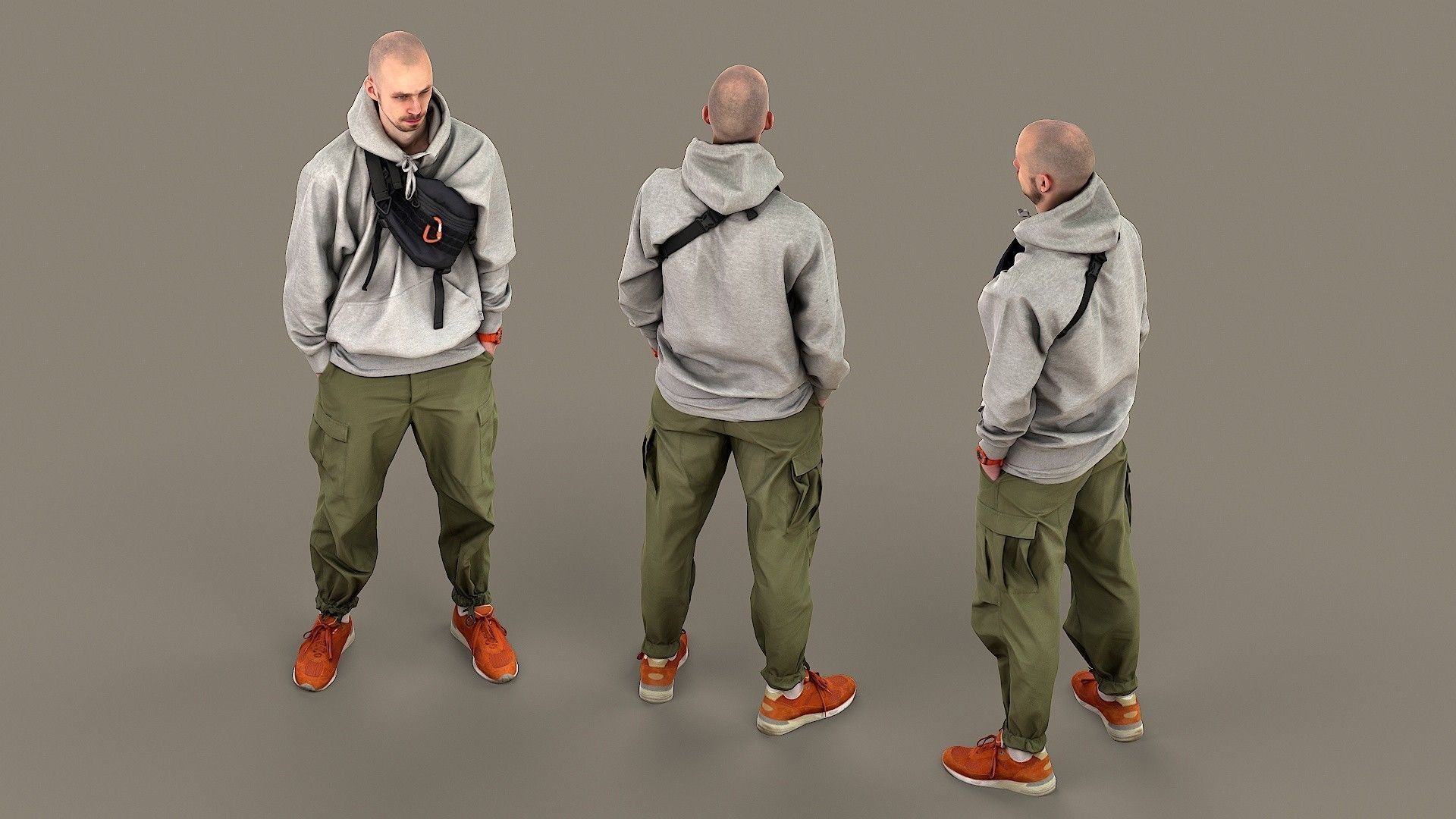 Young And Promising 3D model_4