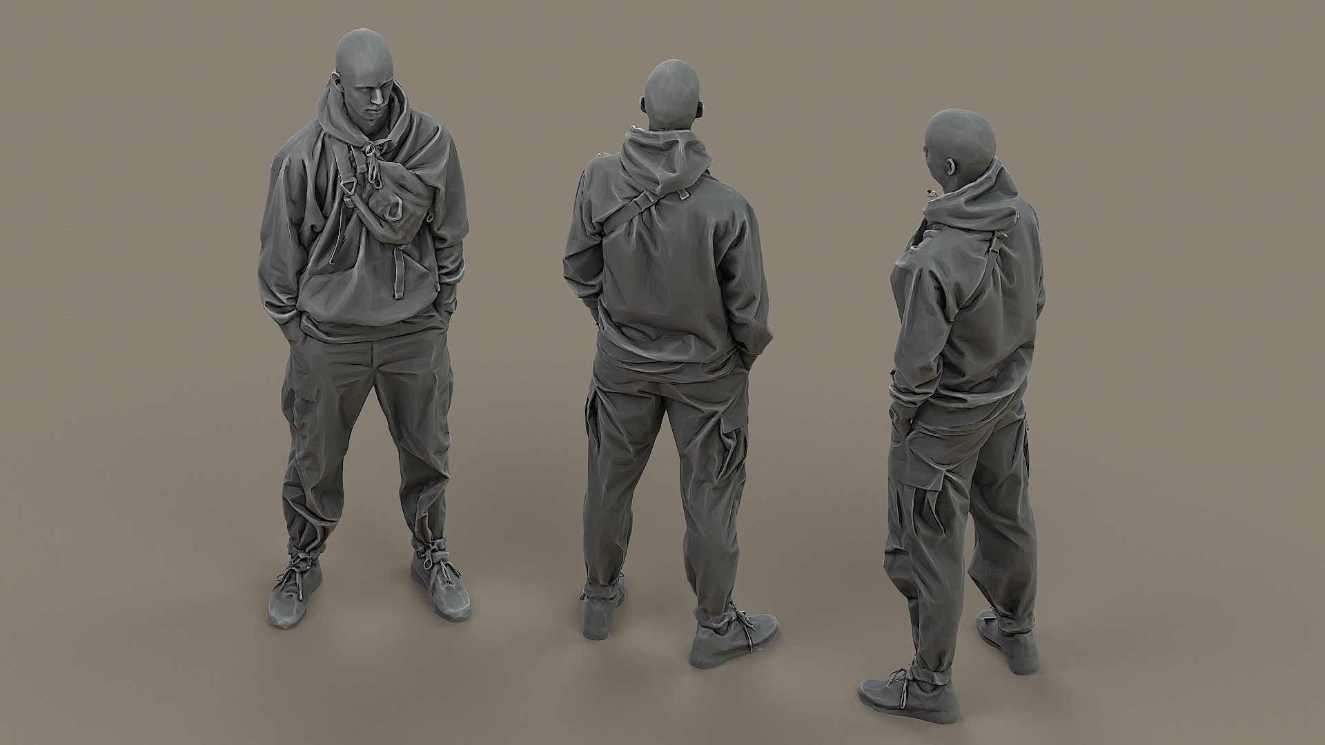 Young And Promising 3D model_6