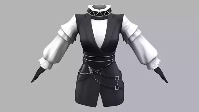 Victorian Steampunk Mini Dress