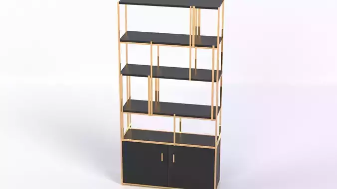 Bookcases bookcase gold