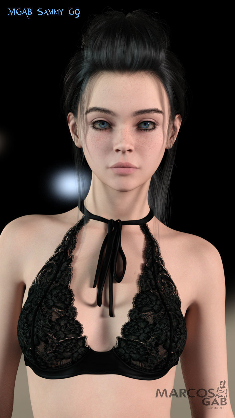 MGAB Sammy for Genesis 9 3D model_16